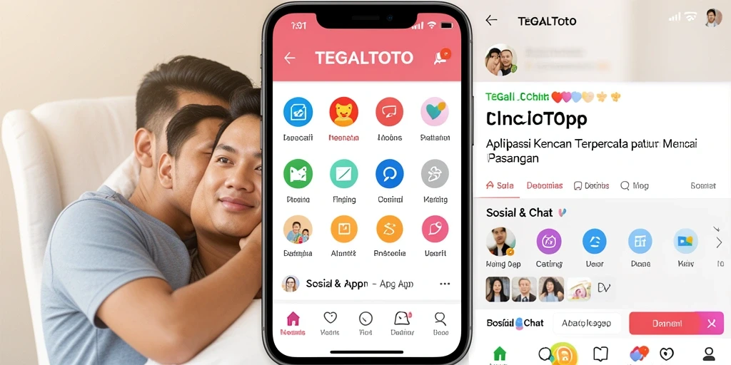 Tampilan antarmuka TEGALTOTO yang modern dan user-friendly.